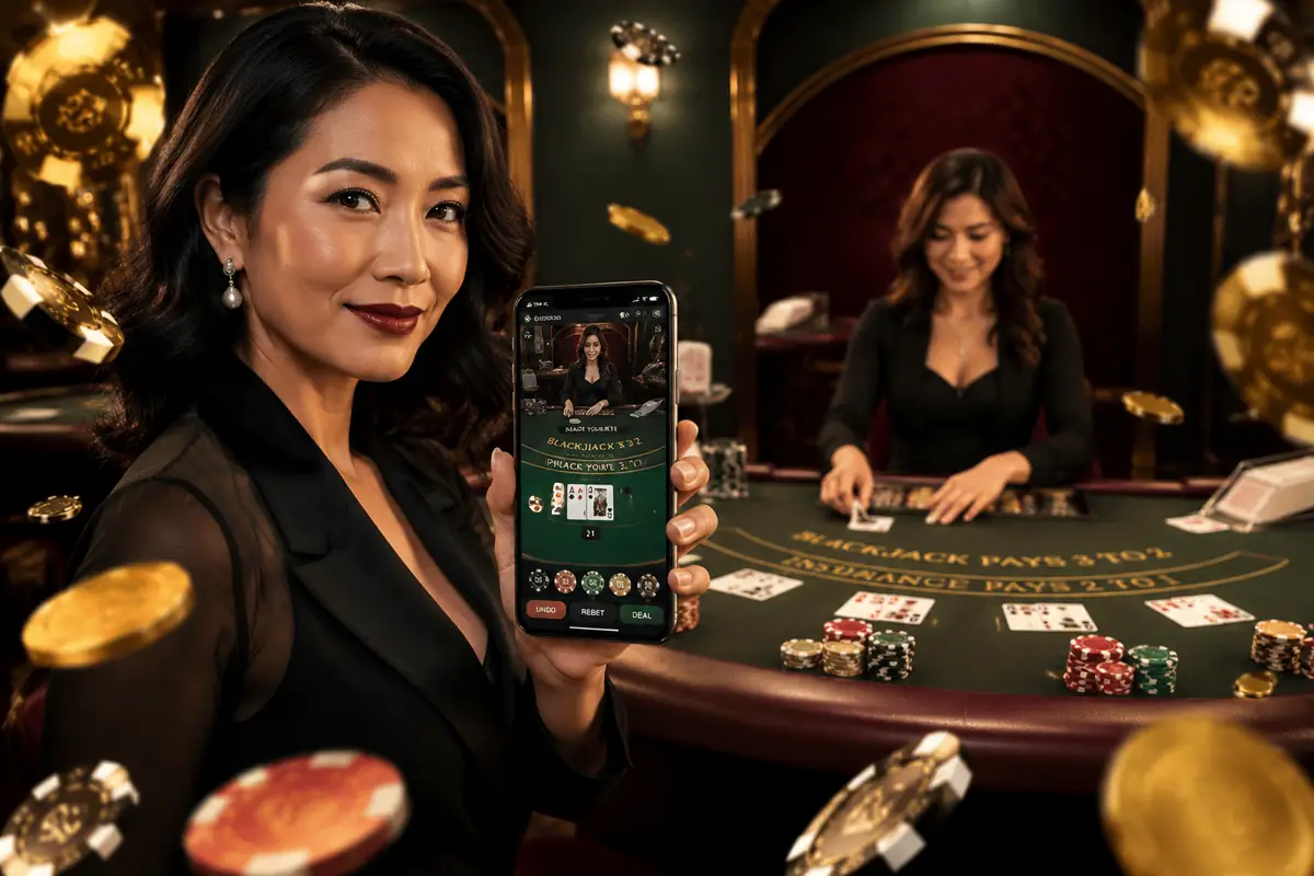 agn888 Casino meja baccarat live dealer